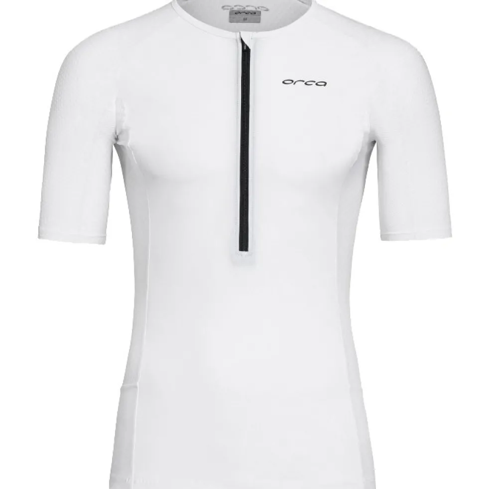 Orca Athlex V2 Tri Top met korte mouwen voor heren - white