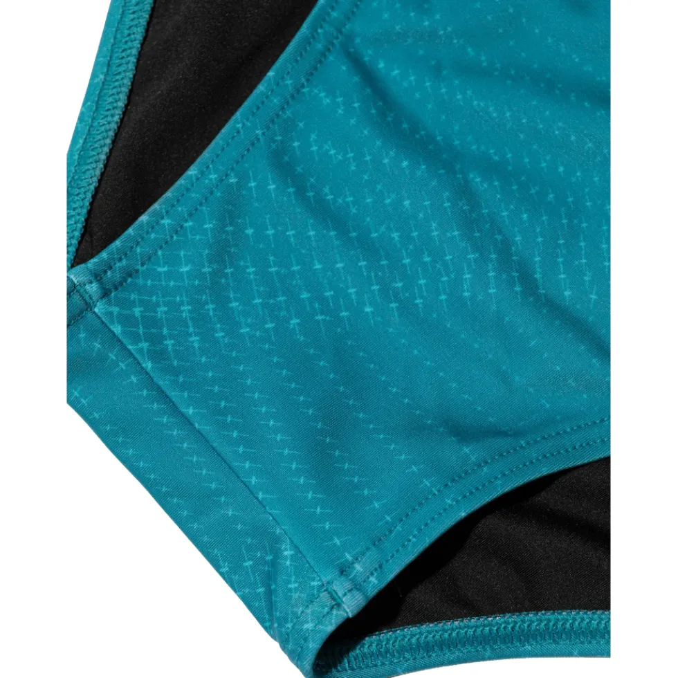 Orca Core Zwemslip Heren - green print