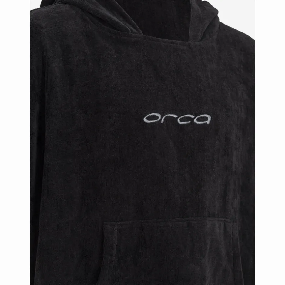 Zwemhulpmiddelen|Accessoires < Orca Katoen Badponcho - zwart