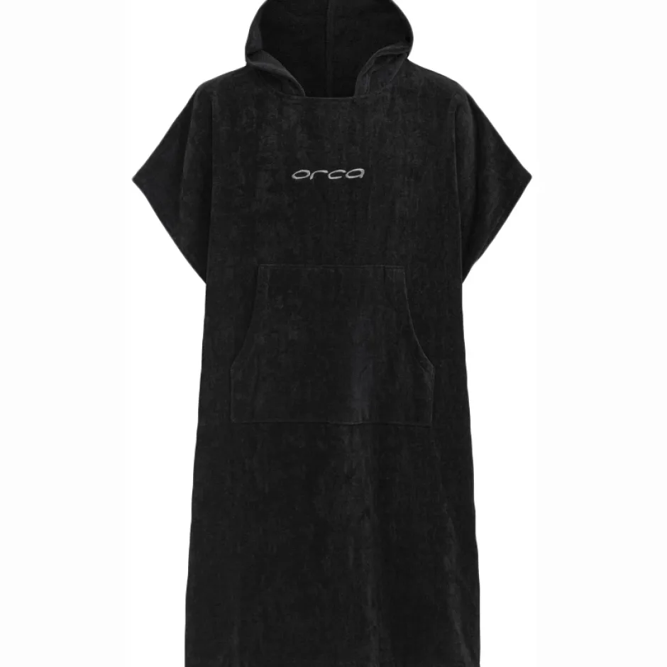 Zwemhulpmiddelen|Accessoires < Orca Katoen Badponcho - zwart