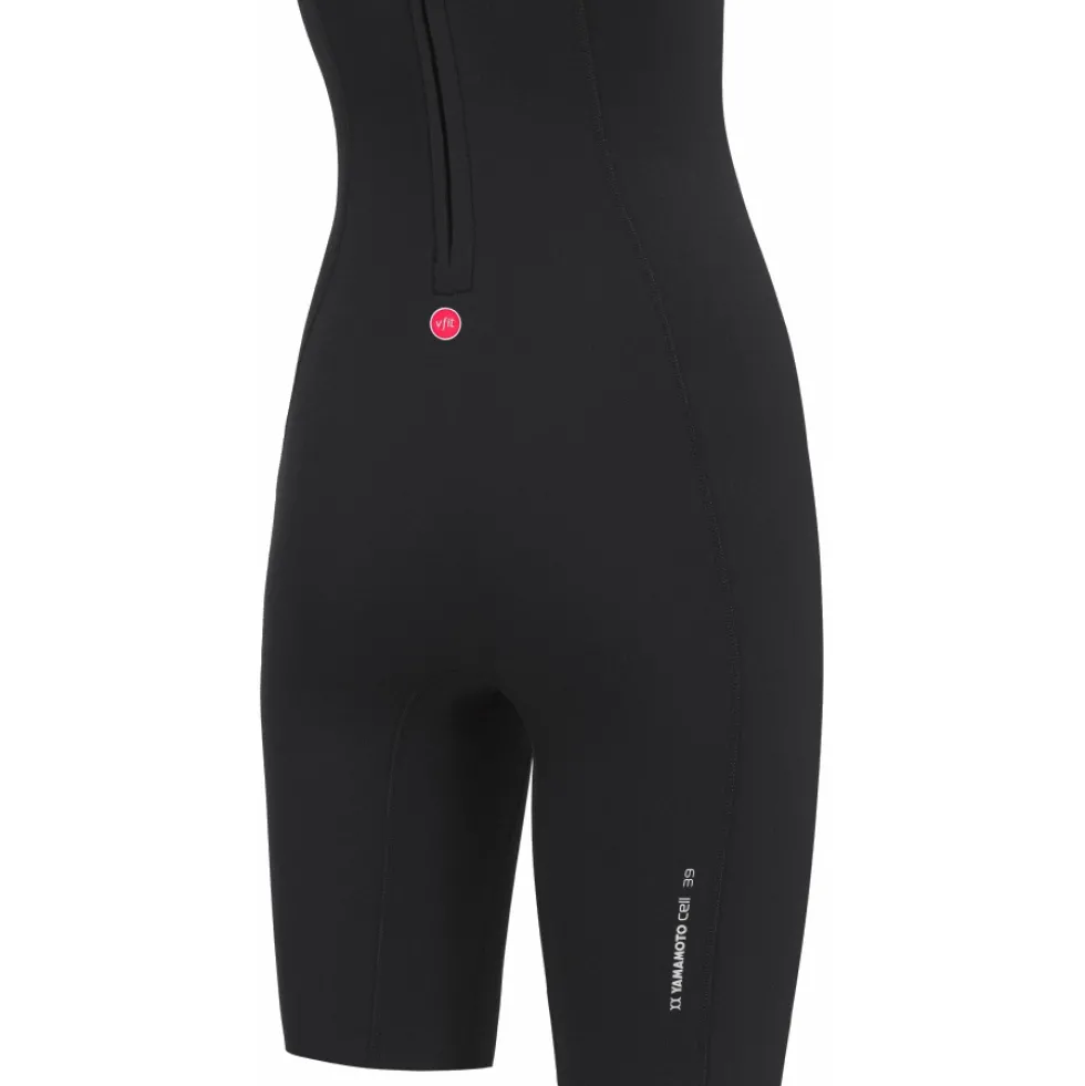 Orca Openwater Swimskin Shorty Dames - zwart NN6W