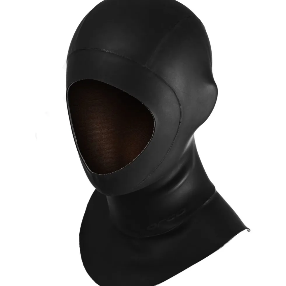 Orca Thermal Head Cover Neopreen Badmuts - zwart/zilver