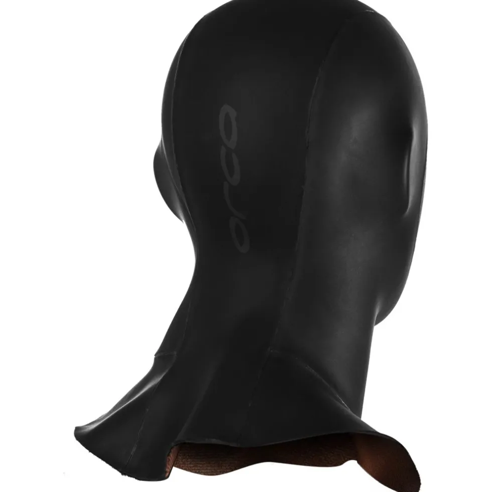 Orca Thermal Head Cover Neopreen Badmuts - zwart/zilver