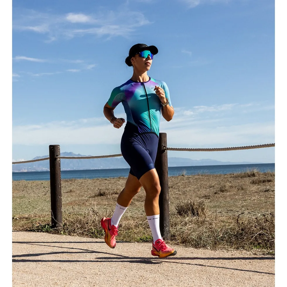 Orca Athlex Aero Race V2 Trisuit Dames - blue print