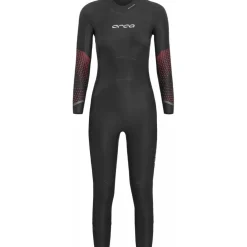 Orca Athlex Float Triatlon Wetsuit Dames - black/red buoyancy