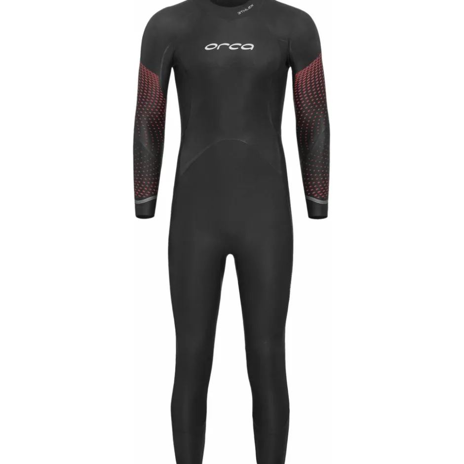 Neopreen Kleding|Neopreen Kleding < Orca Athlex Float Triatlon Wetsuit Heren - black/red buoyancy