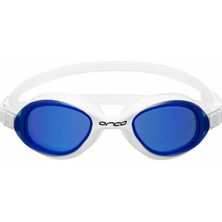 Zwembrillen|Zwembrillen < Orca Killa 180° Zwembril - blauw/wit NA31