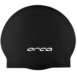 Orca Silicone Badmuts - zwart