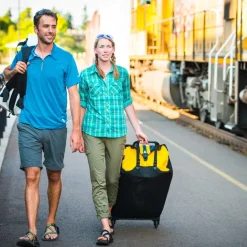 Reistassen & Sporttassen|Reistassen & Sporttassen < ORTLIEB Duffle RS - Reistas met Wielen - 85L - sun yellow