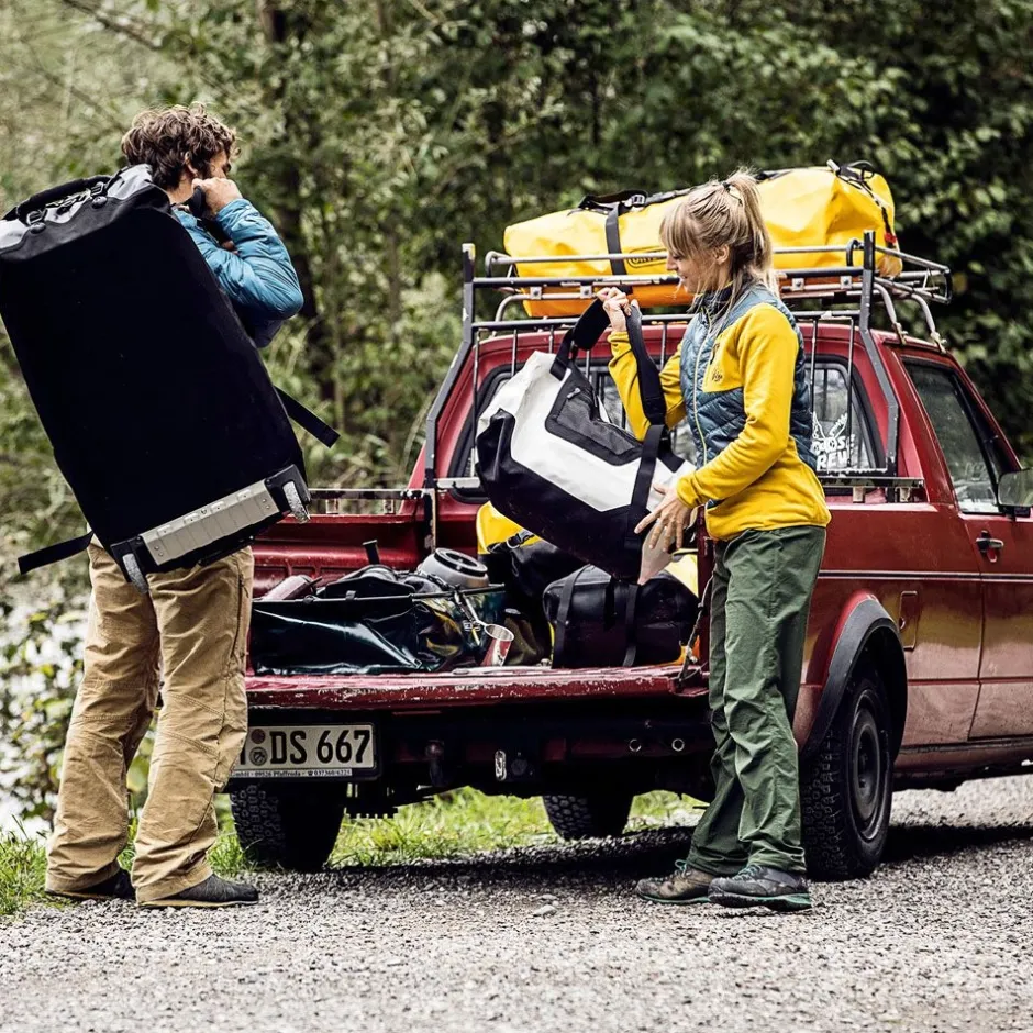 Reistassen & Sporttassen|Reistassen & Sporttassen < ORTLIEB Duffle RS - Reistas met Wielen - 110L - sun yellow