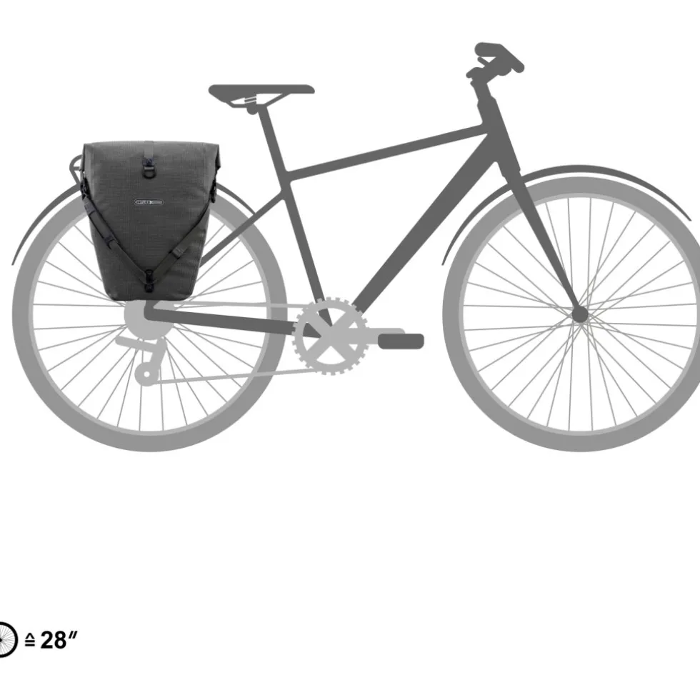 ORTLIEB Back-Roller Urban Single - QL3.1 Fietstas - 20L - pepper