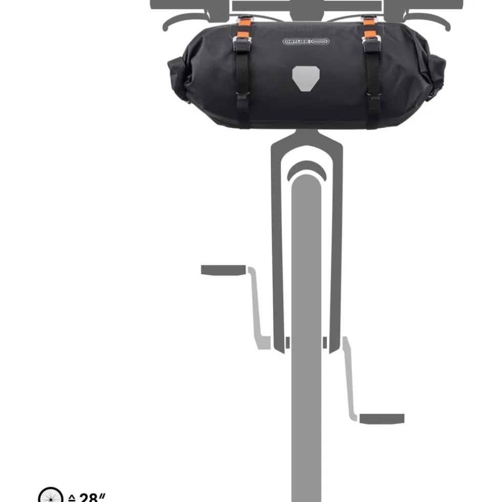 ORTLIEB Flex Stuurtas - 9L - black matt