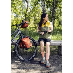 ORTLIEB Fork-Pack Plus Vorktas - 5.8L - salsa-dark chili
