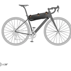 ORTLIEB Frame-Pack RC Toptube Frametas - 4 L - zwart mat