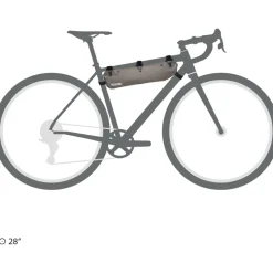 ORTLIEB Frame-Pack RC Toptube Frametas - 4 L - dark sand