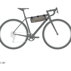 Frametassen|Top Tube Bag < ORTLIEB Frame-Pack RC Toptube Frametas - 3L - dark sand