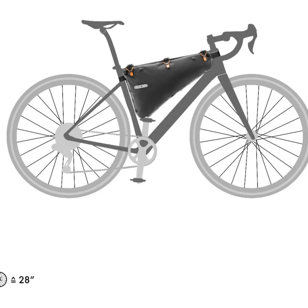 ORTLIEB Frametas RC - 6L - zwart mat