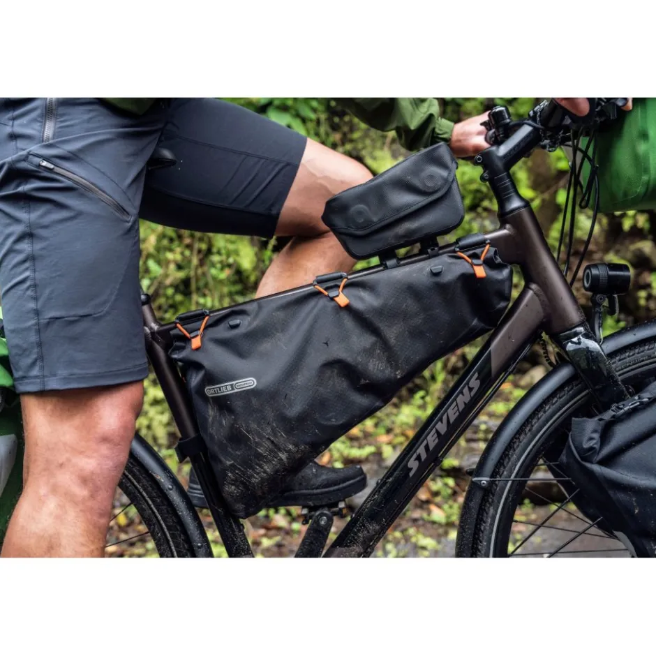 Frametassen|Top Tube Bag < ORTLIEB Fuel-Pack Bovenbuis Tas - 1L - zwart mat