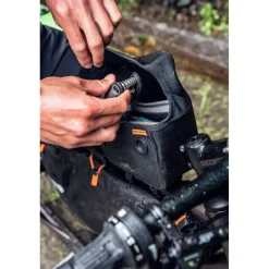 Frametassen|Top Tube Bag < ORTLIEB Fuel-Pack Bovenbuis Tas - 1L - zwart mat
