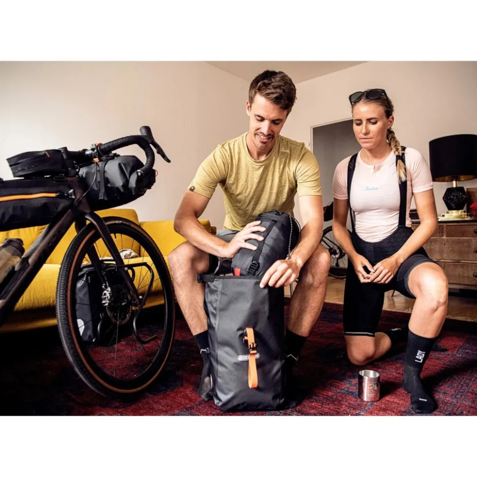 Bagagedragertassen < ORTLIEB Gravel-Pack - QL2.2 Bagagetas (Paar) - 2x14.5L - black matt