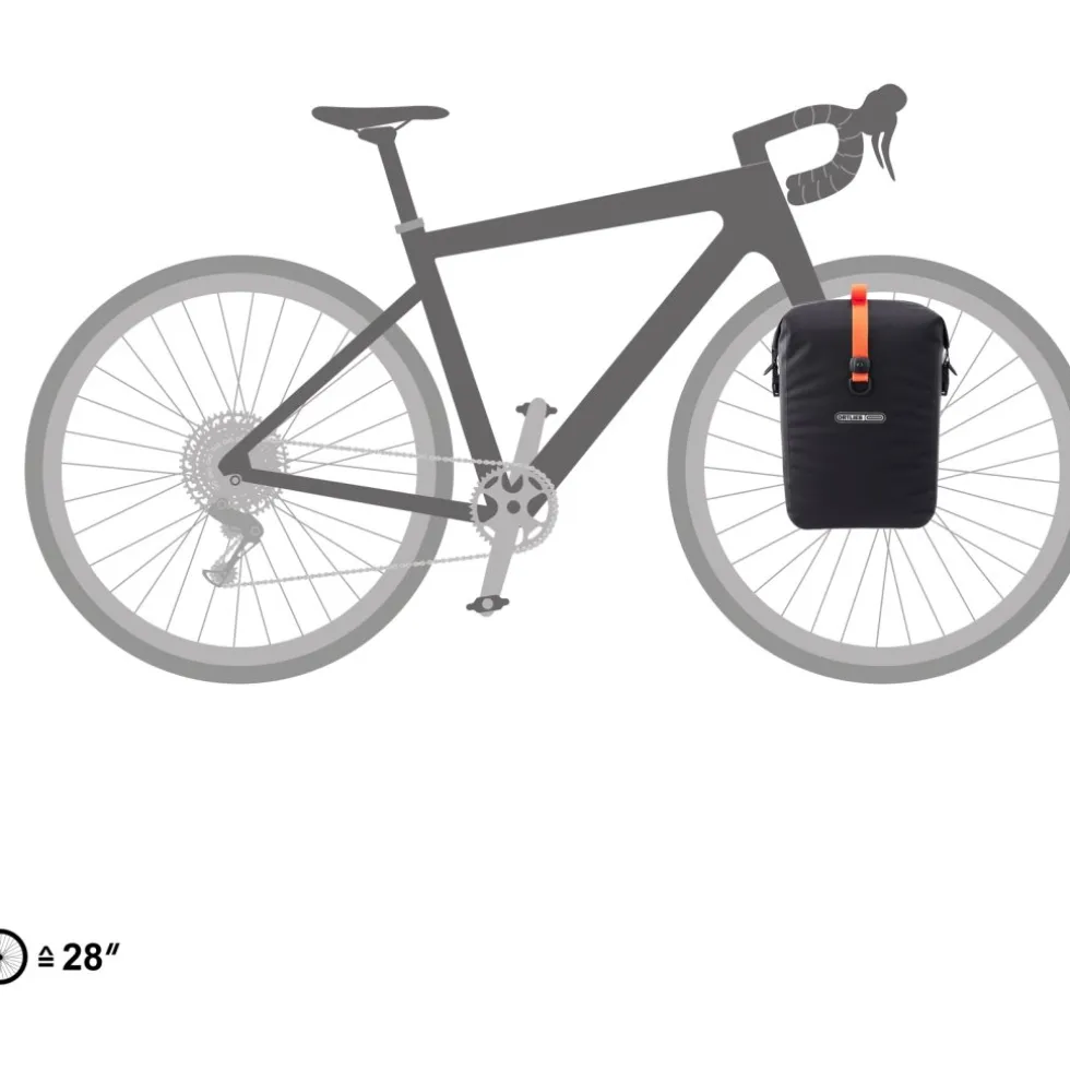 ORTLIEB Gravel-Pack Single QL3.1 Fietstas - 14.5L - black matt