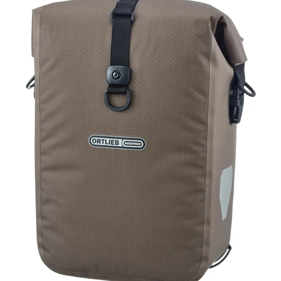 ORTLIEB Gravel-Pack Single - QL2.2 Bagagetas - 14.5L - dark sand