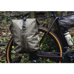 ORTLIEB Gravel-Pack Single - QL2.2 Bagagetas - 14.5L - dark sand