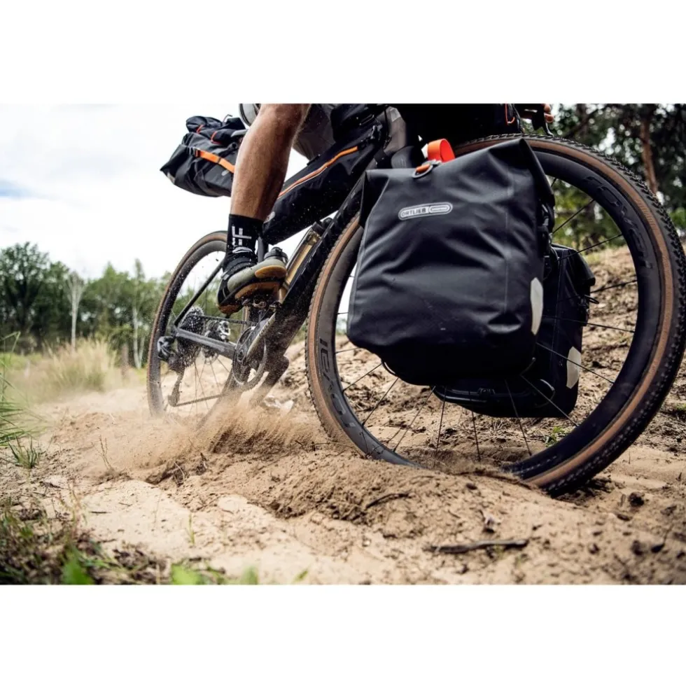 ORTLIEB Gravel-Pack Single - QL2.2 Bagagetas - 14.5L - dark sand