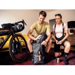 ORTLIEB Gravel-Pack Single - QL2.2 Bagagetas - 14.5L - dark sand