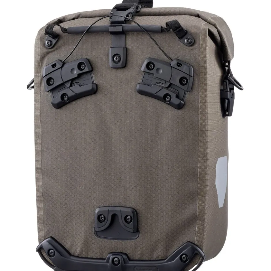 Bagagedragertassen < ORTLIEB Gravel-Pack Single QL3.1 Fietstas - 14.5L - dark sand