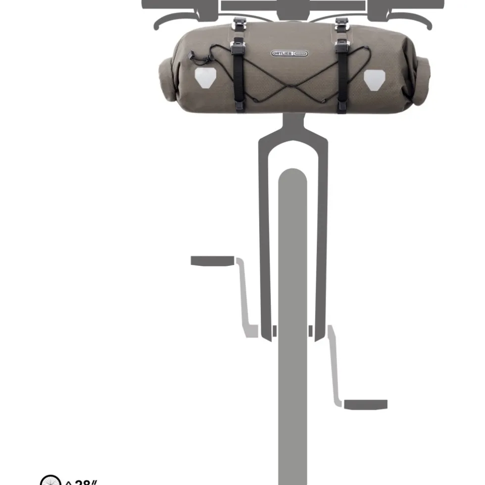 ORTLIEB Handlebar-Pack Flex Stuurtas - 15L - dark sand