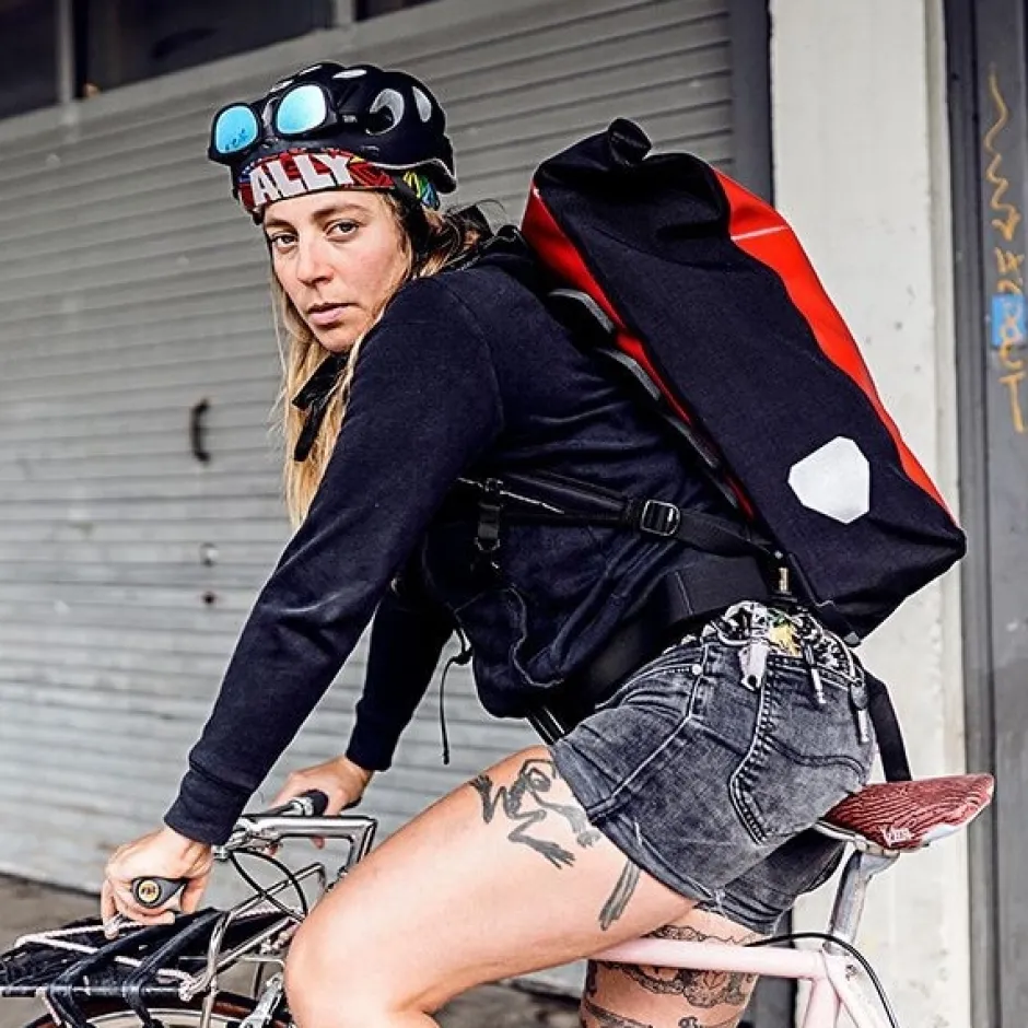 Messenger Bags En Schoudertassen < ORTLIEB Messenger-Bag - Koerierstas - 39L - black-sunyellow