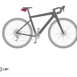 ORTLIEB Micro Zadeltas - 0.5L - cyber pink