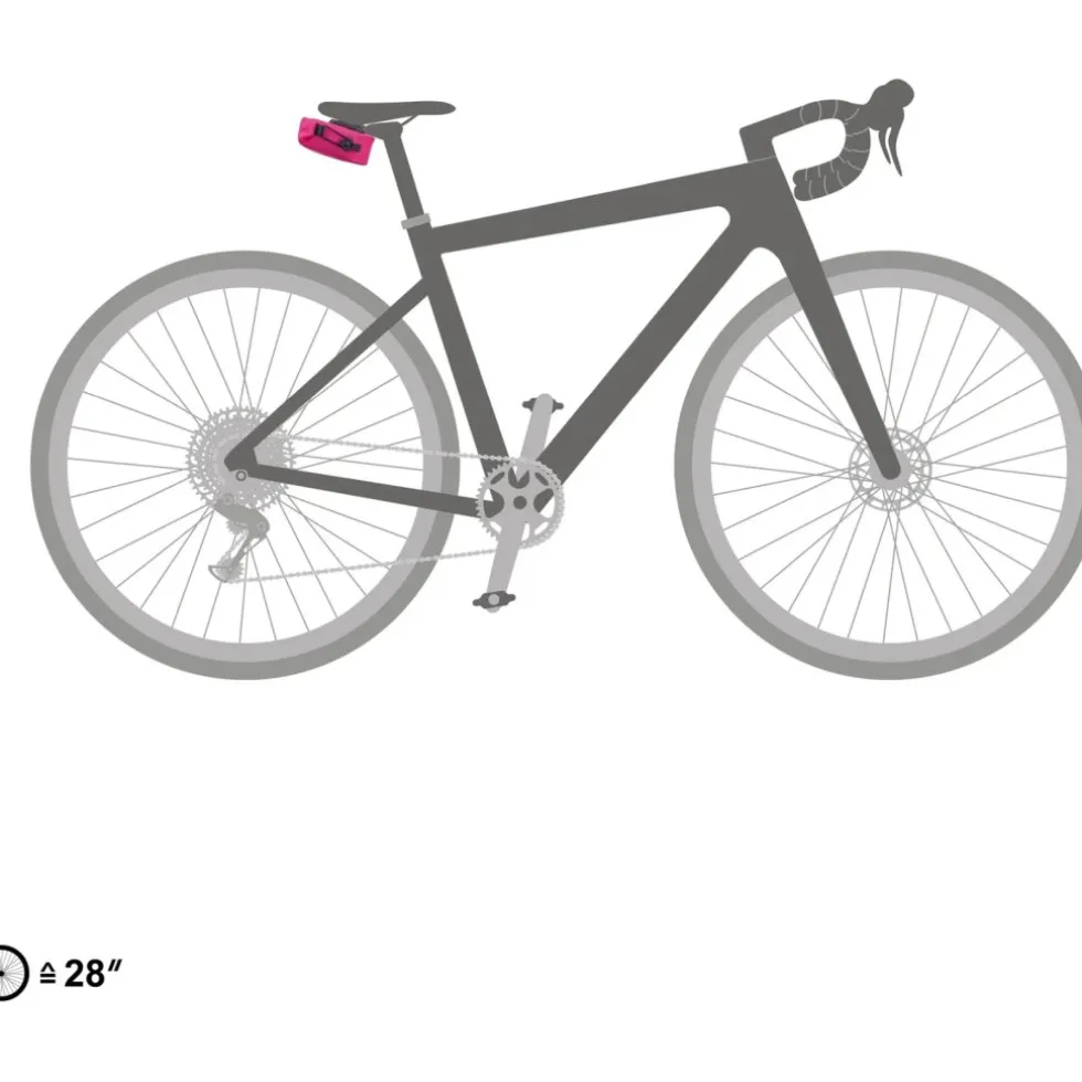 ORTLIEB Micro Zadeltas - 0.5L - cyber pink
