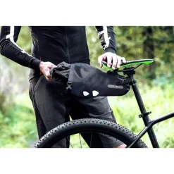 ORTLIEB Saddle-Bag Zadeltas - 1.6L - zwart mat