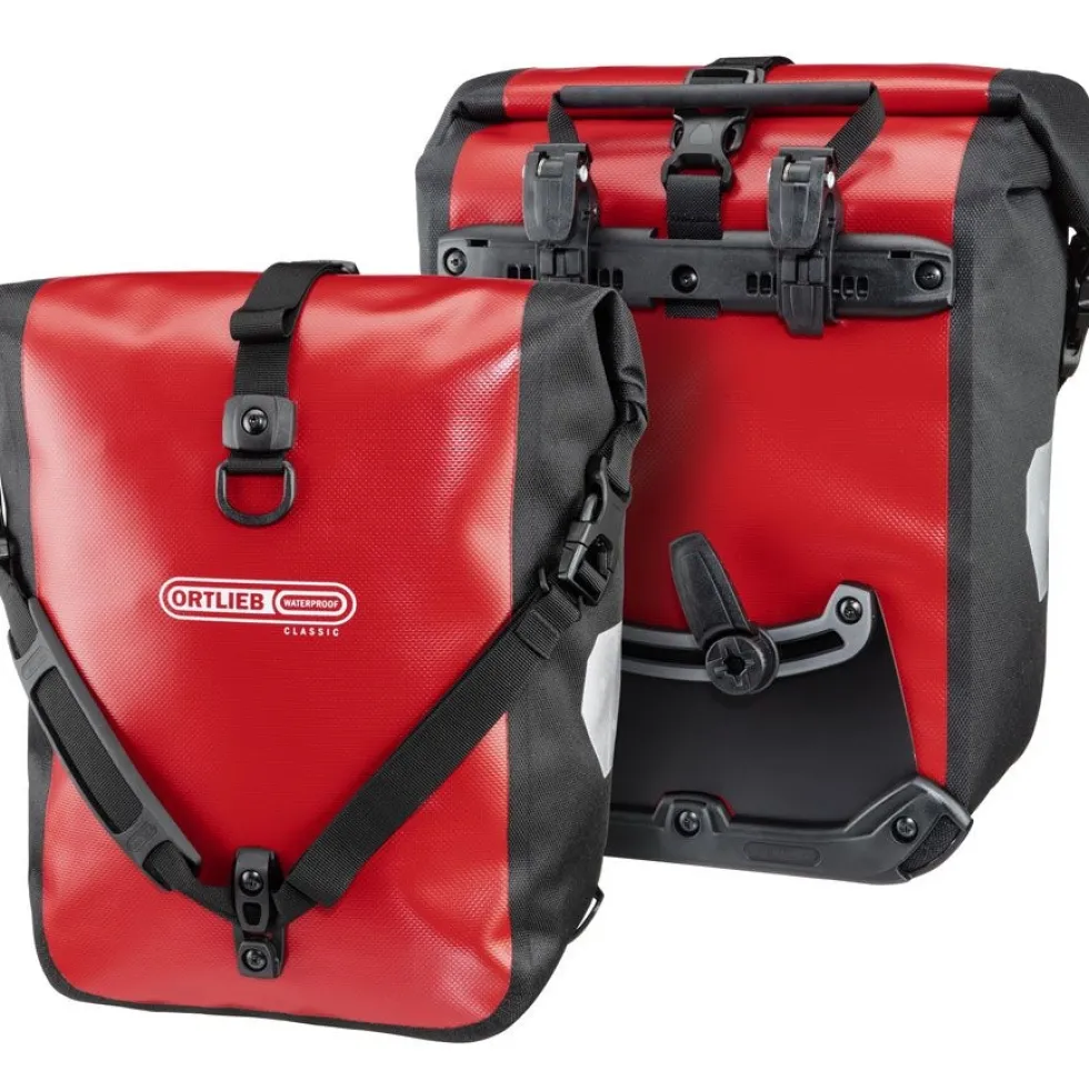 ORTLIEB Sport-Roller Classic - QL2.1 Fietstas (Paar) - 2x12.5L - red-black