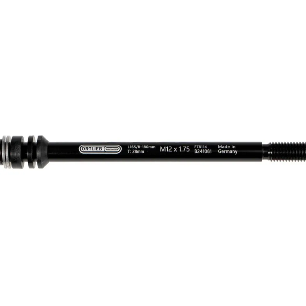 ORTLIEB Thru Axle M6-Connector Steekas Aansluiting - M12x1.75 - 165/8-180mm