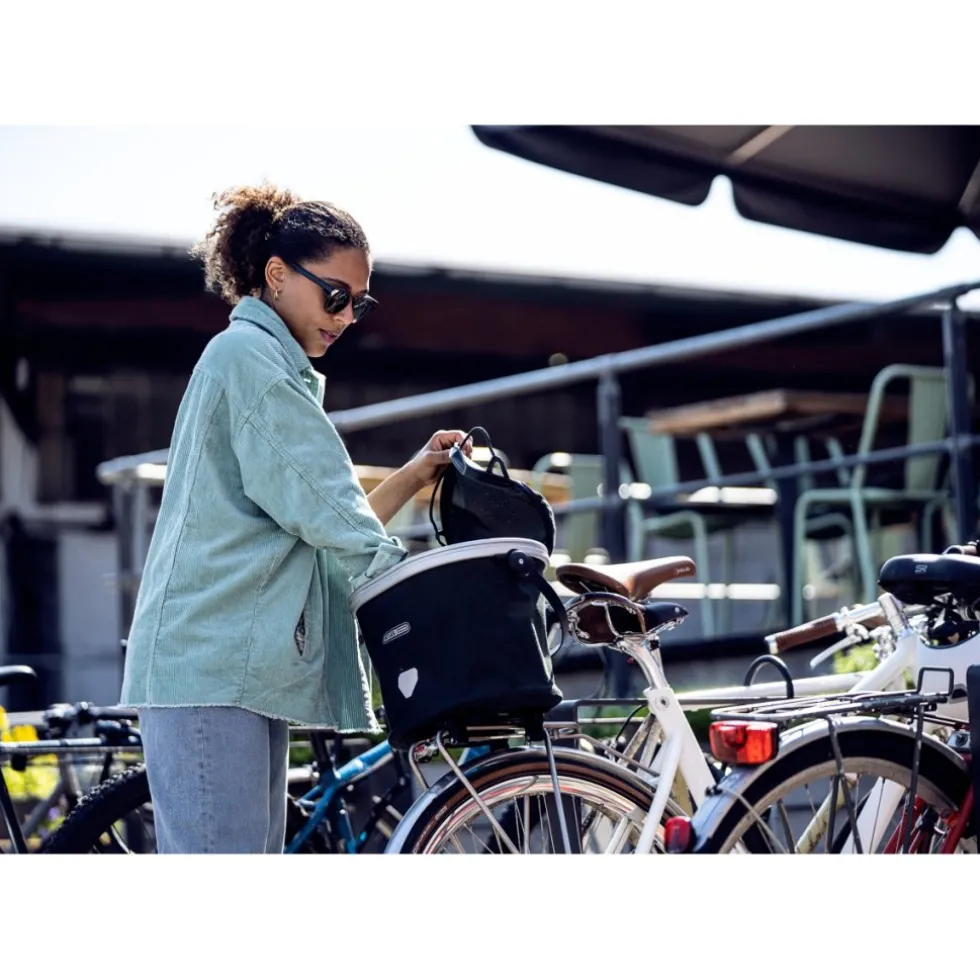 ORTLIEB Up-Town Rack Urban - Bagagedrager Fietsmand - 17.5L - pepper