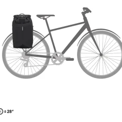 ORTLIEB Vario Lite QL2.1 Fietstas | Rugzak - 22 L - zwart