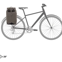 ORTLIEB Vario Lite QL2.1 Fietstas | Rugzak - 22 L - darksand