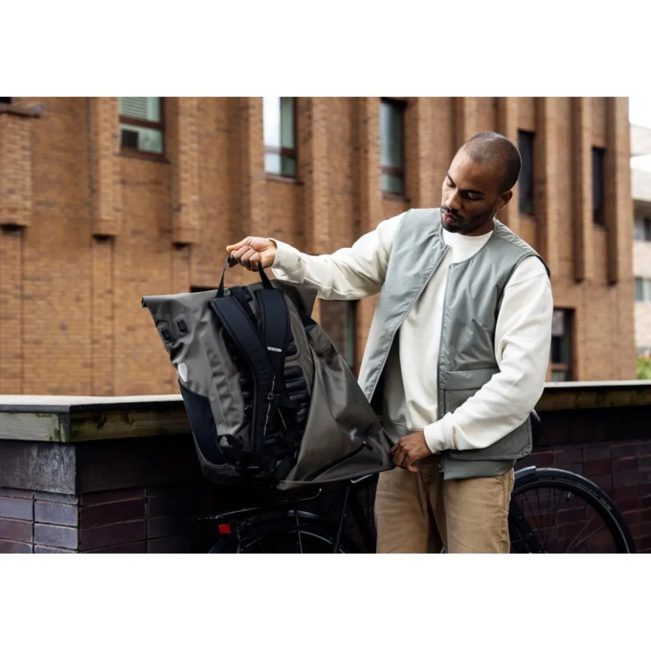 Bagagedragertassen < ORTLIEB Vario PS QL3.1 Fietstas | Rugzak - 26L - zwart