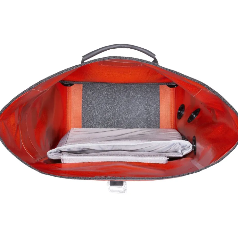 Bagagedragertassen < ORTLIEB Vario PS QL2.1 Fietstas / Rugzak - 26L - rooibos