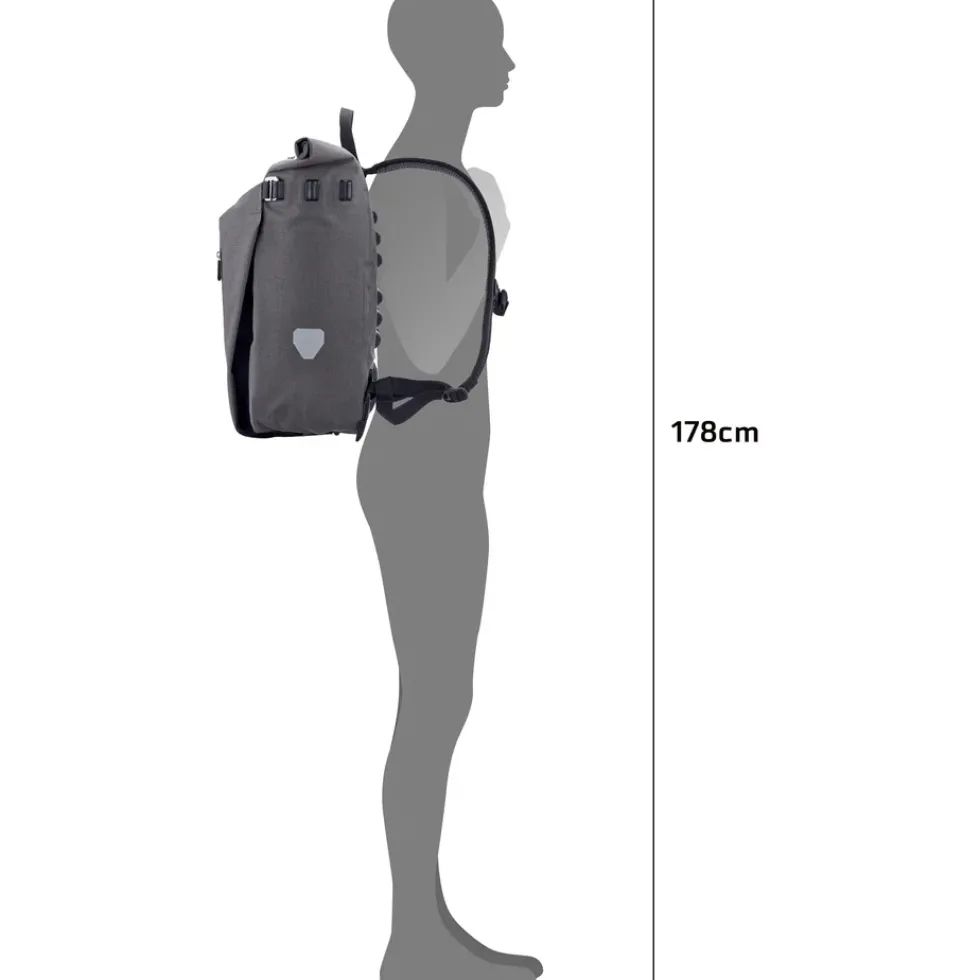 ORTLIEB Vario Urban QL2.2 Bagagetas | Rugzak - 20L - pepper