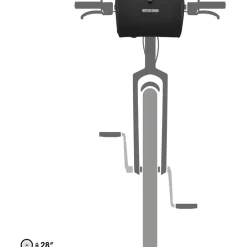 Overige Tassen & Etuis|Overige Tassen En Etuis < ORTLIEB Velo-Sling Flex Stuurtas - 5L - zwart