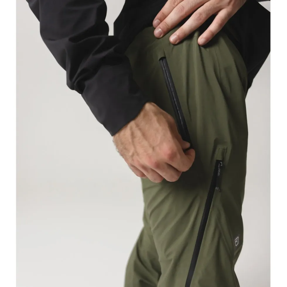 Ortovox Sequence Gore-Tex-broek voor heren - black raven