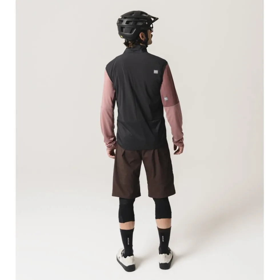 Ortovox Sequence Windvest voor heren - black raven