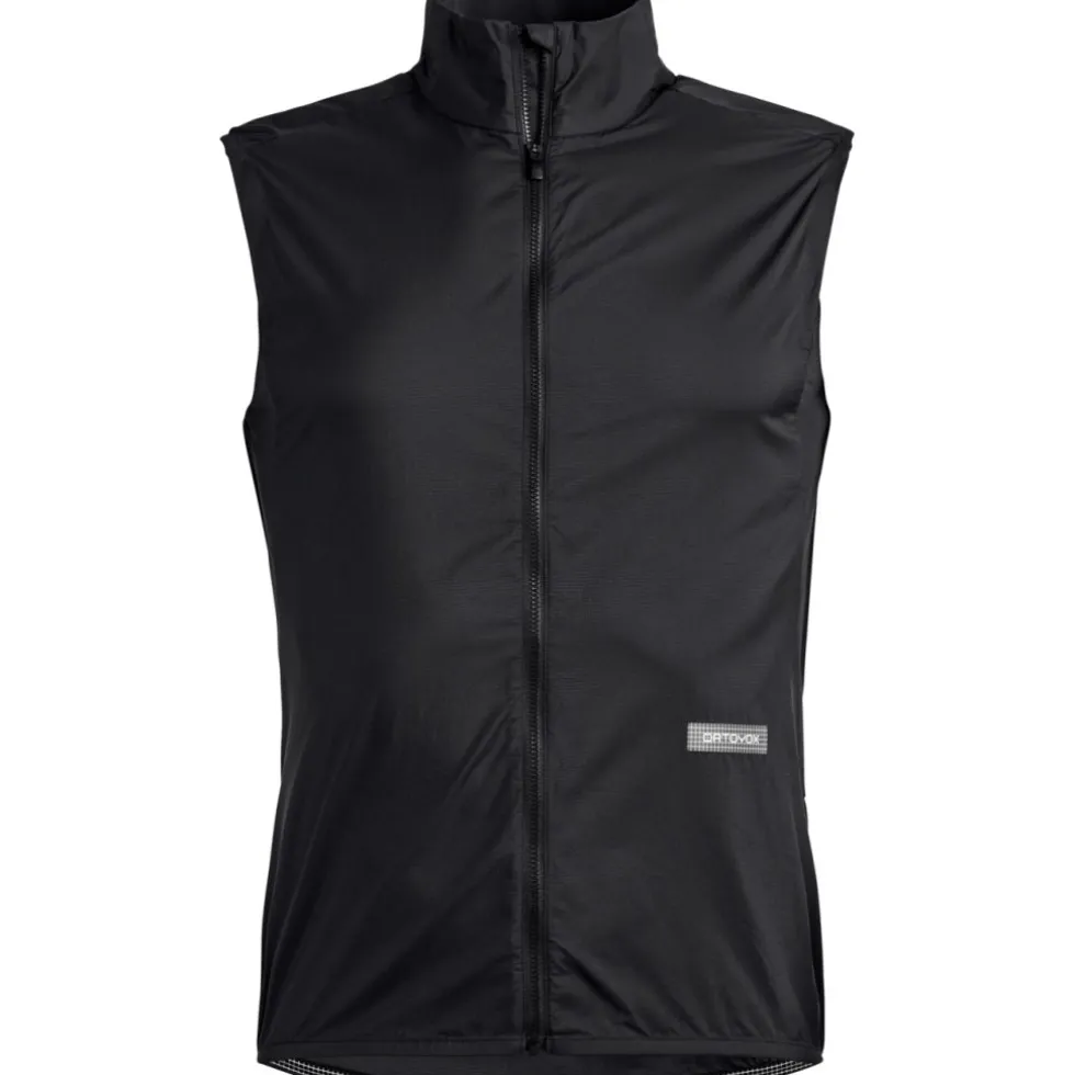 Ortovox Sequence Windvest voor heren - black raven