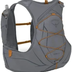 Rugzakken & Drinksystemen < Osprey Duro 1.5 Heren Hardlooprugzak - S - Phantom Grey/Toffee Orange