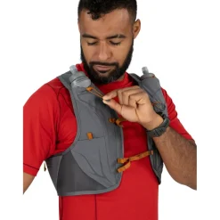 Osprey Duro LT 0.5 Running Rugzak - L - Phantom Grey/Toffee Orange