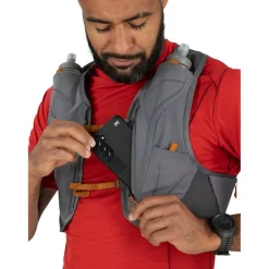 Osprey Duro LT 0.5 Running Rugzak - L - Phantom Grey/Toffee Orange